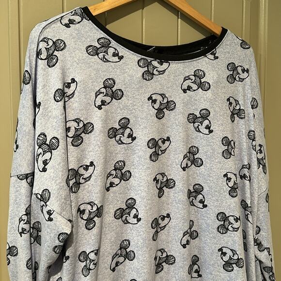 DISNEY 2pc Mickey Pajama Set sz 2X - Picture 3 of 9